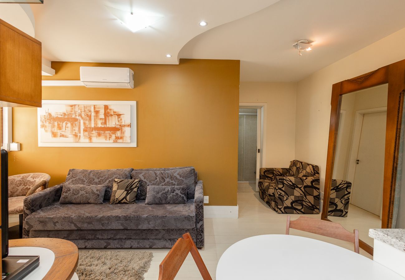 Apartamento em Gramado - Duplex 2D (2 banheiros) a 300m da Rua Coberta!