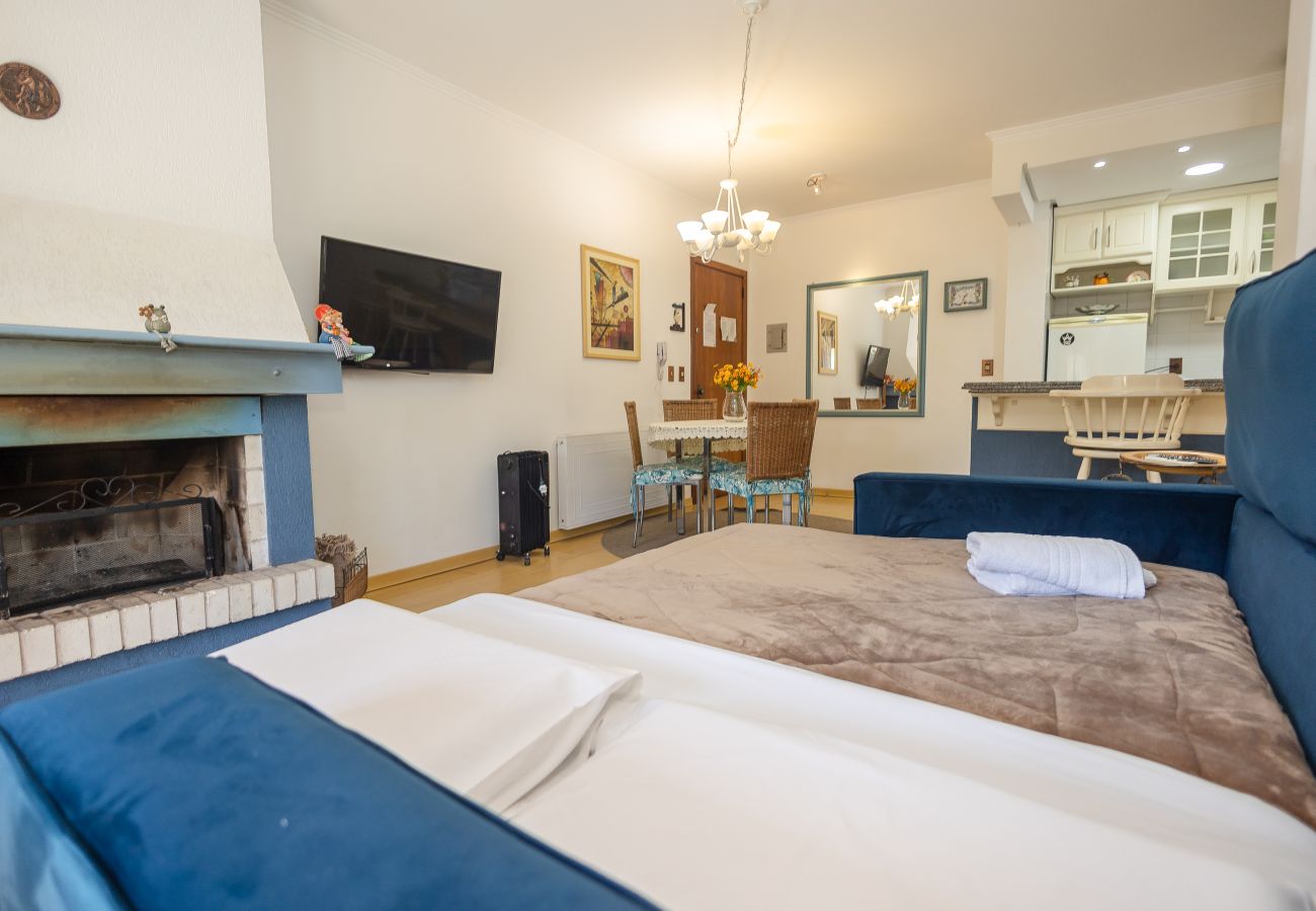 Apartamento em Gramado - Apto aconchegante a 400m da Rua Coberta!