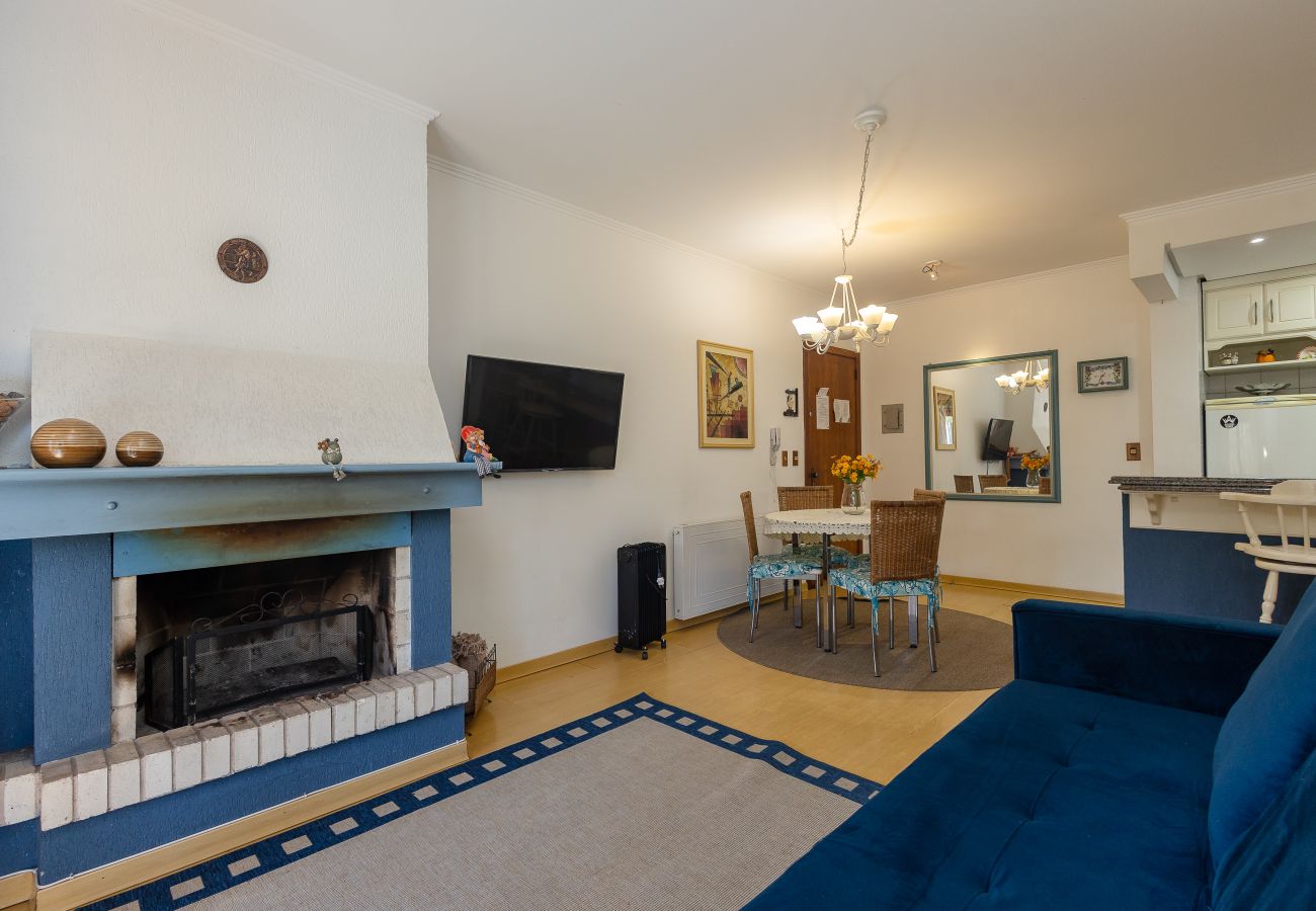 Apartamento em Gramado - Apto aconchegante a 400m da Rua Coberta!