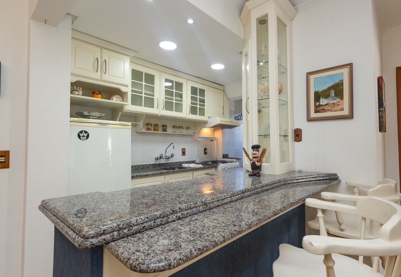 Apartamento em Gramado - Apto aconchegante a 400m da Rua Coberta!