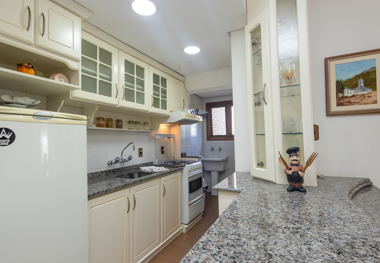 Apartamento em Gramado - Apto aconchegante a 400m da Rua Coberta!