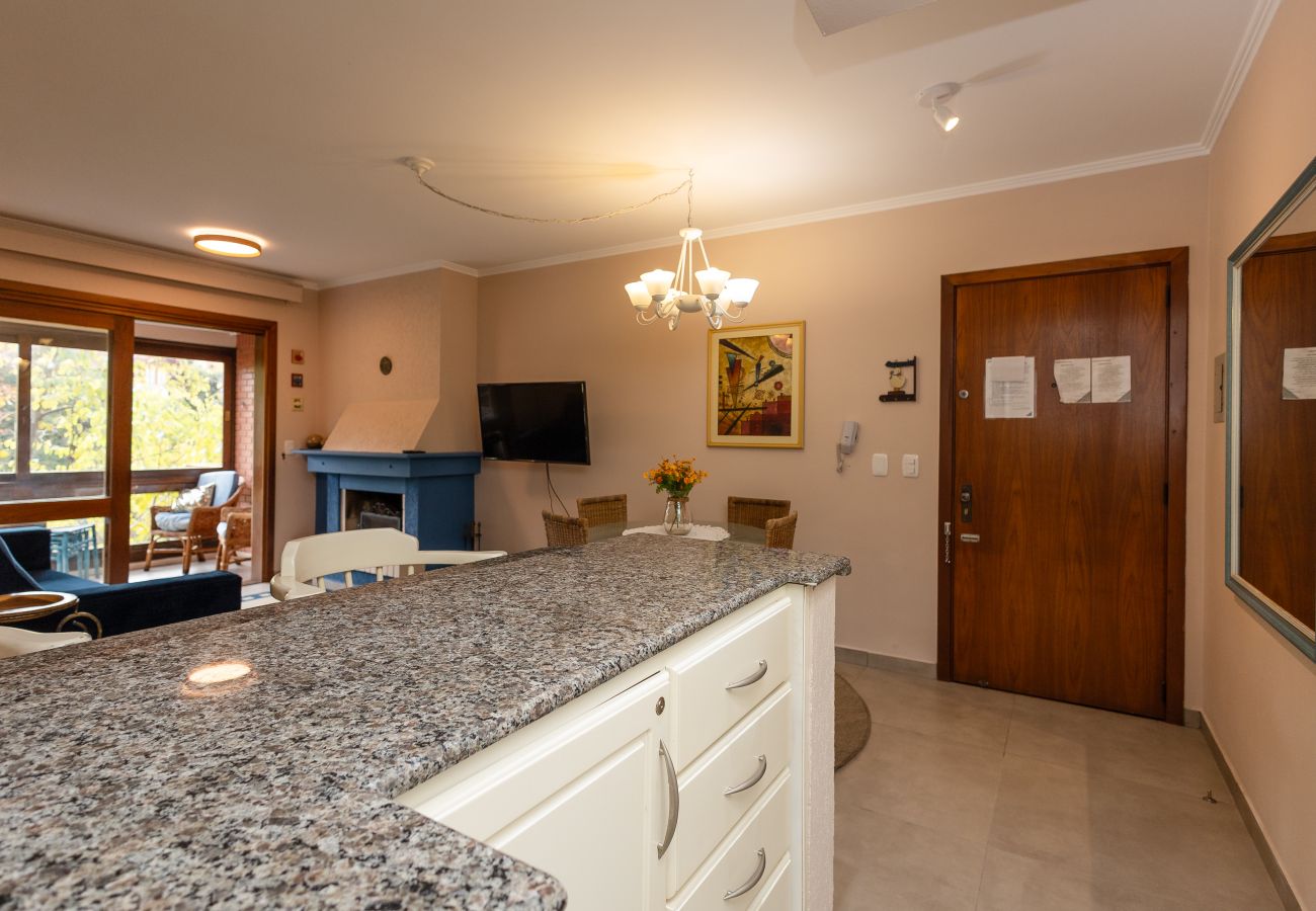 Apartamento em Gramado - Apto aconchegante a 400m da Rua Coberta!