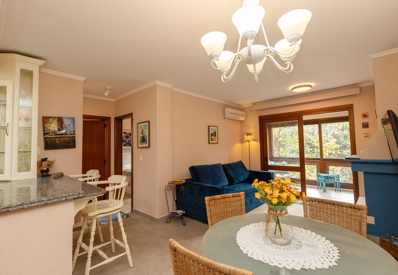 Apartamento em Gramado - Apto aconchegante a 400m da Rua Coberta!