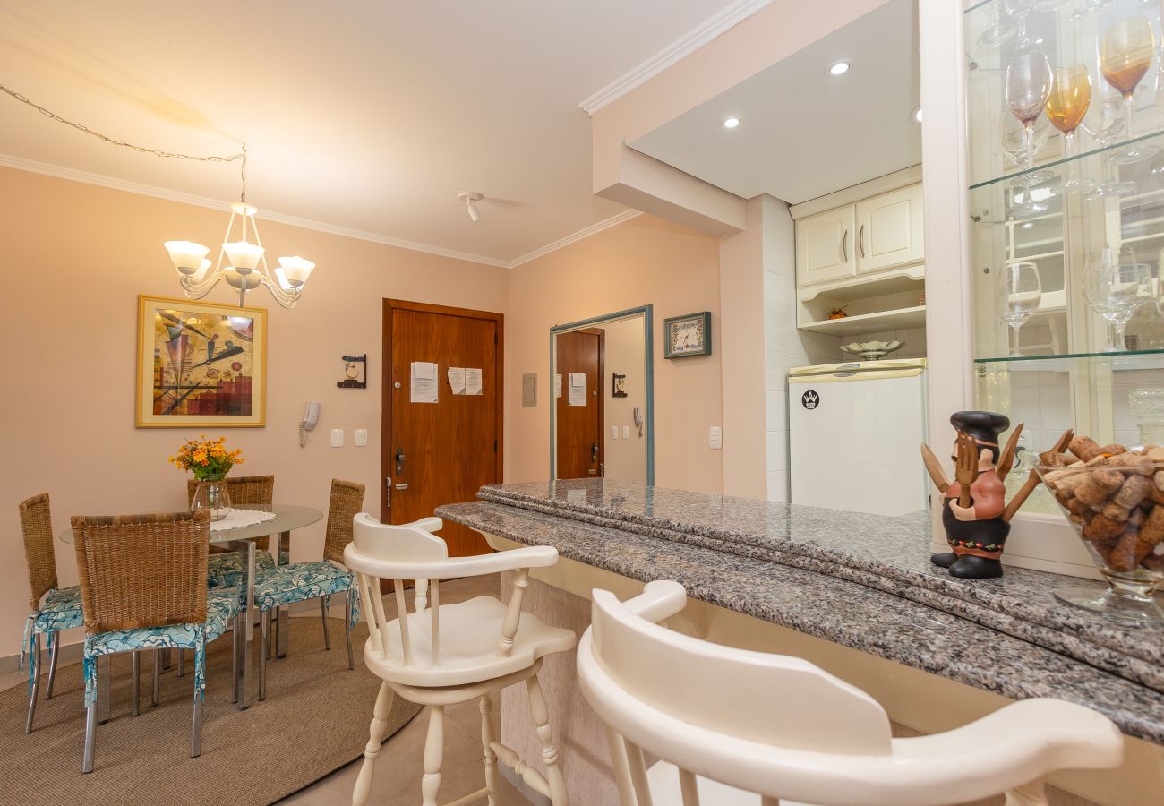 Apartamento em Gramado - Apto aconchegante a 400m da Rua Coberta!