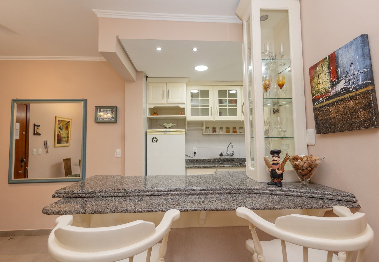 Apartamento em Gramado - Apto aconchegante a 400m da Rua Coberta!