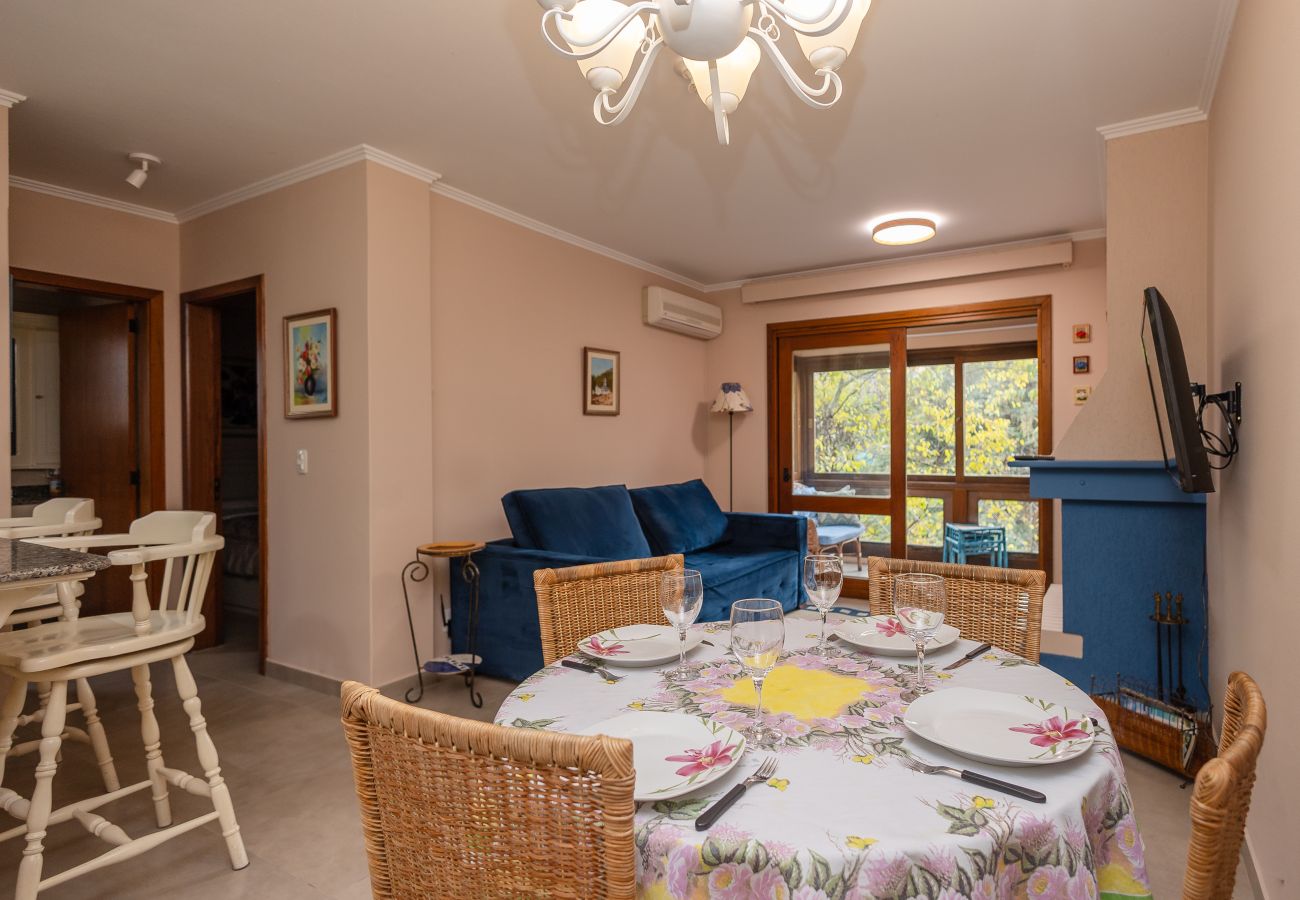 Apartamento em Gramado - Apto aconchegante a 400m da Rua Coberta!