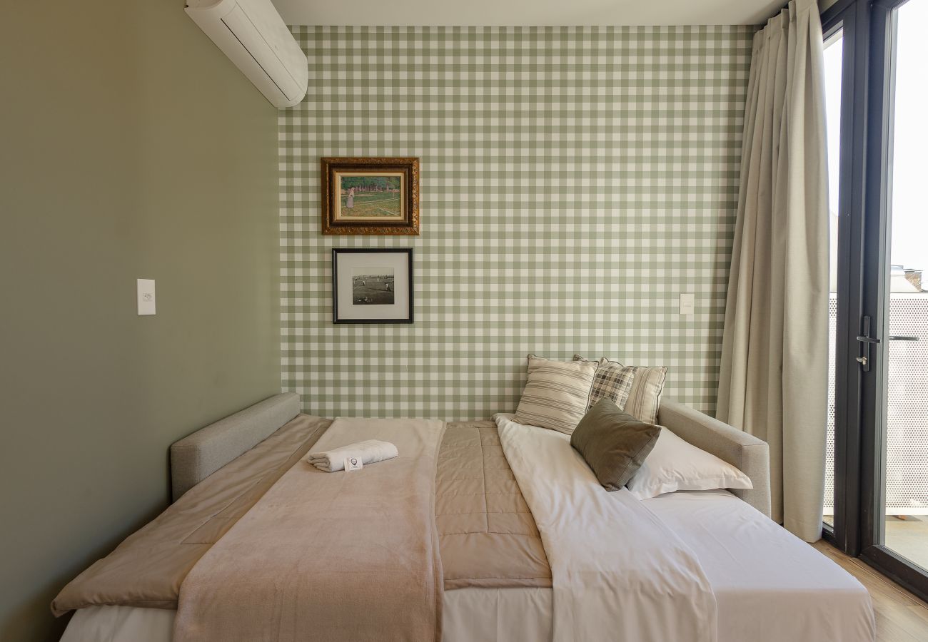 Apartamento em Gramado - Conforto e sofisticação no centro, a 400m da Rua Coberta