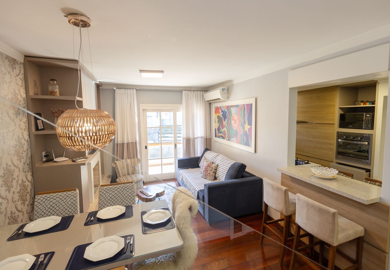 Apartamento em Gramado - Duplex 3 dormitórios a 450m da Rua Coberta!