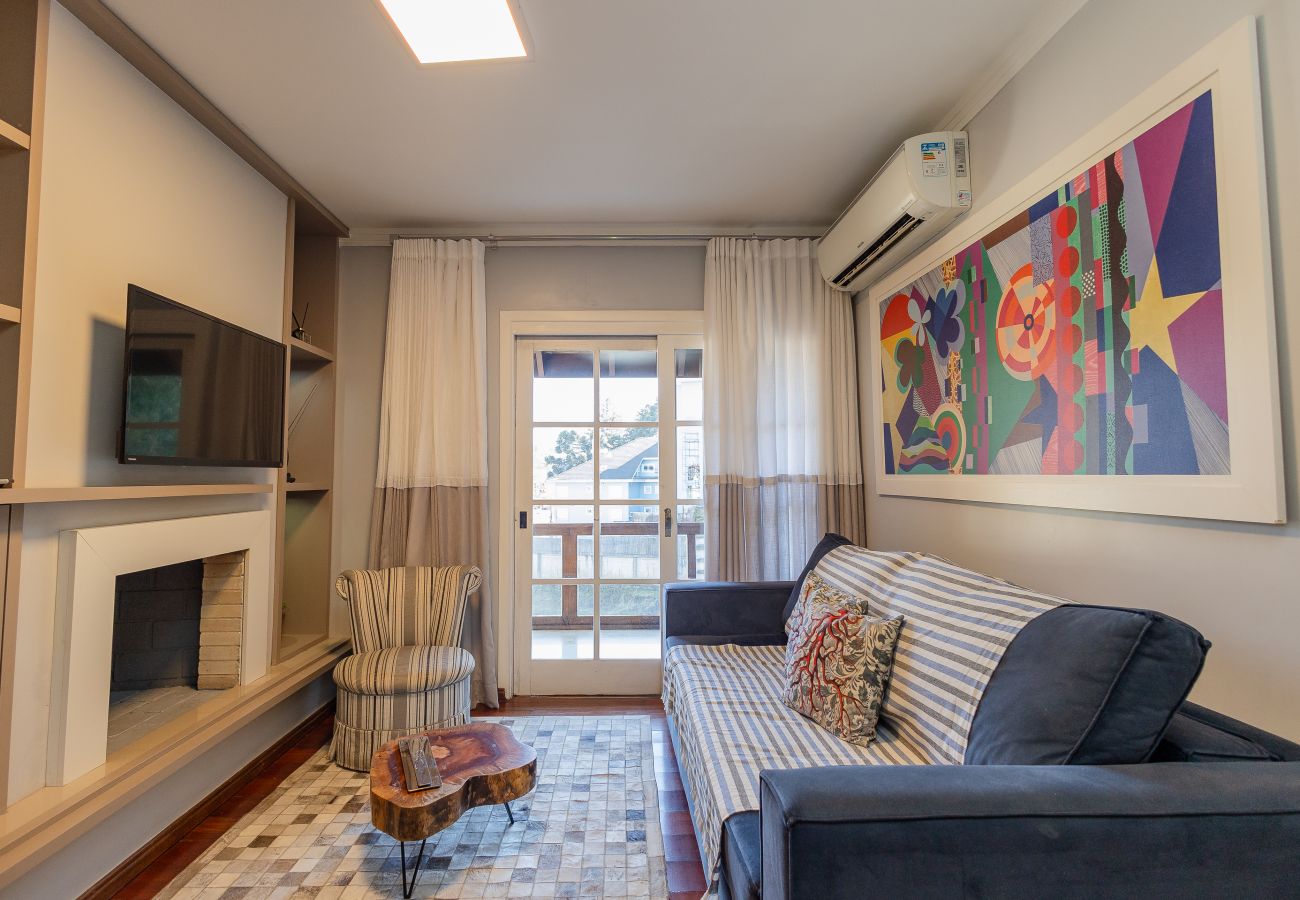 Apartamento em Gramado - Duplex 3 dormitórios a 450m da Rua Coberta!