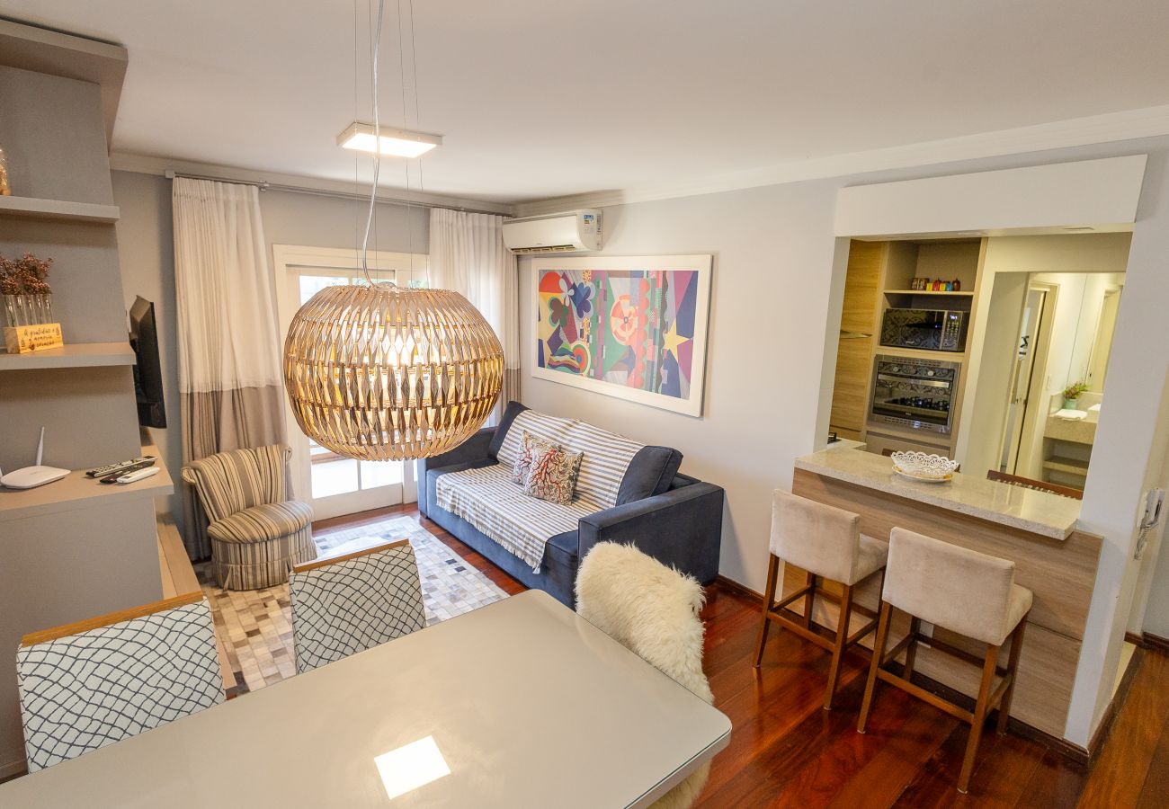 Apartamento em Gramado - Duplex 3 dormitórios a 450m da Rua Coberta!