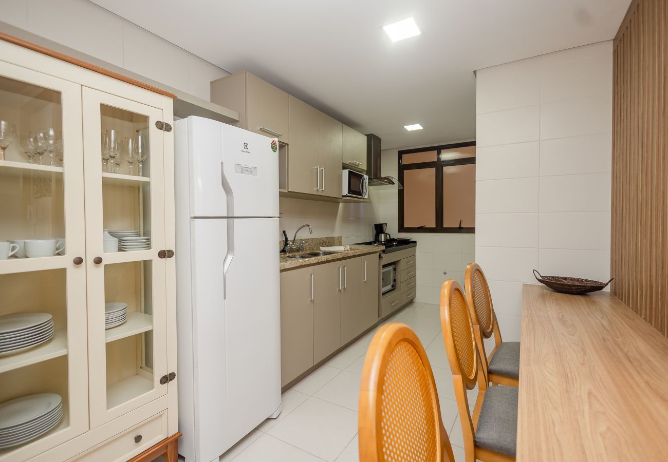 Apartamento em Gramado - Apto 1D no coração de Gramado, a 550m da R Coberta