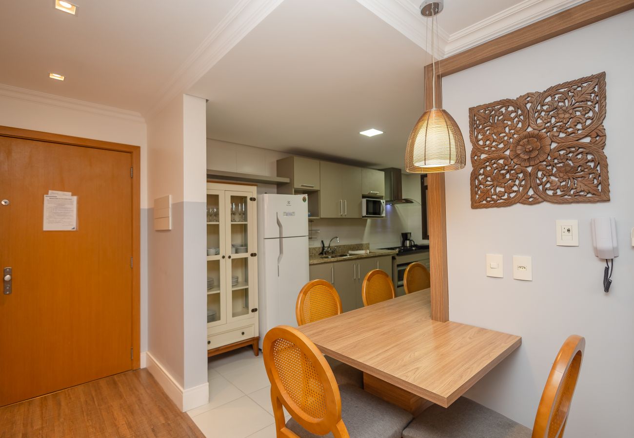 Apartamento em Gramado - Apto 1D no coração de Gramado, a 550m da R Coberta