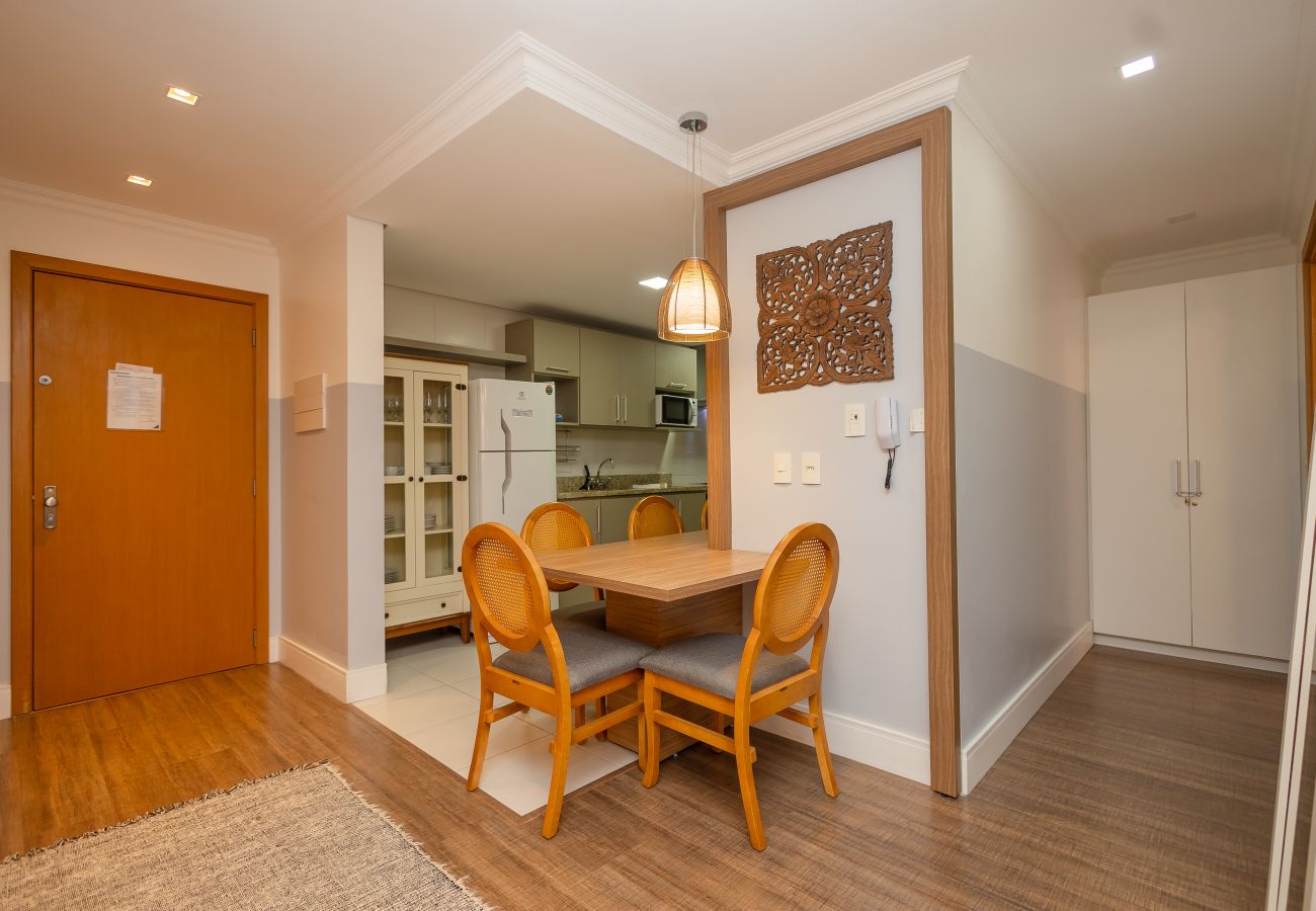 Apartamento em Gramado - Apto 1D no coração de Gramado, a 550m da R Coberta