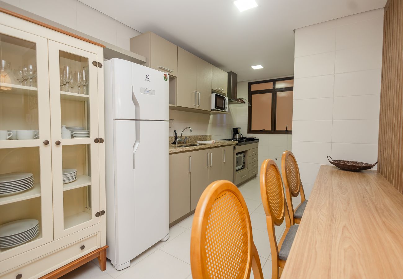 Apartamento em Gramado - Apto 1D no coração de Gramado, a 550m da R Coberta