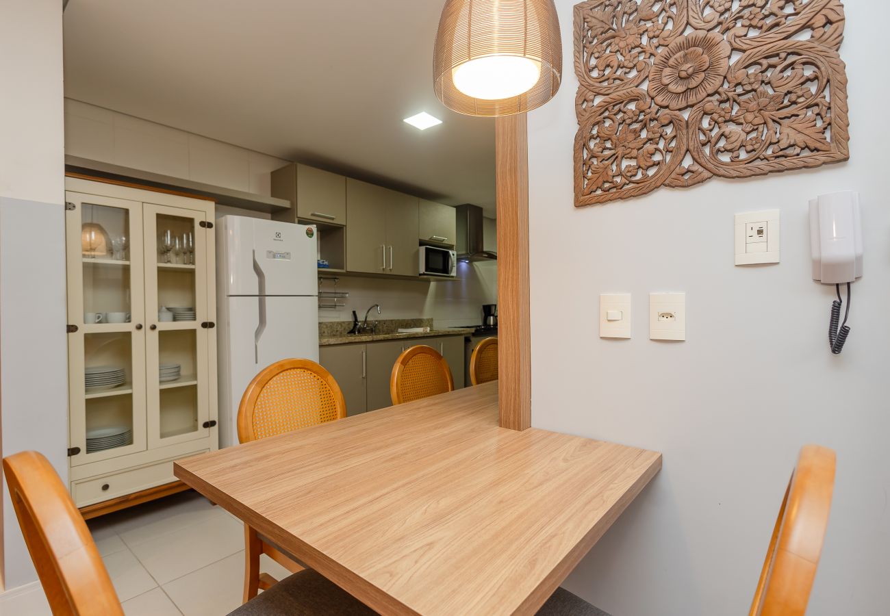 Apartamento em Gramado - Apto 1D no coração de Gramado, a 550m da R Coberta