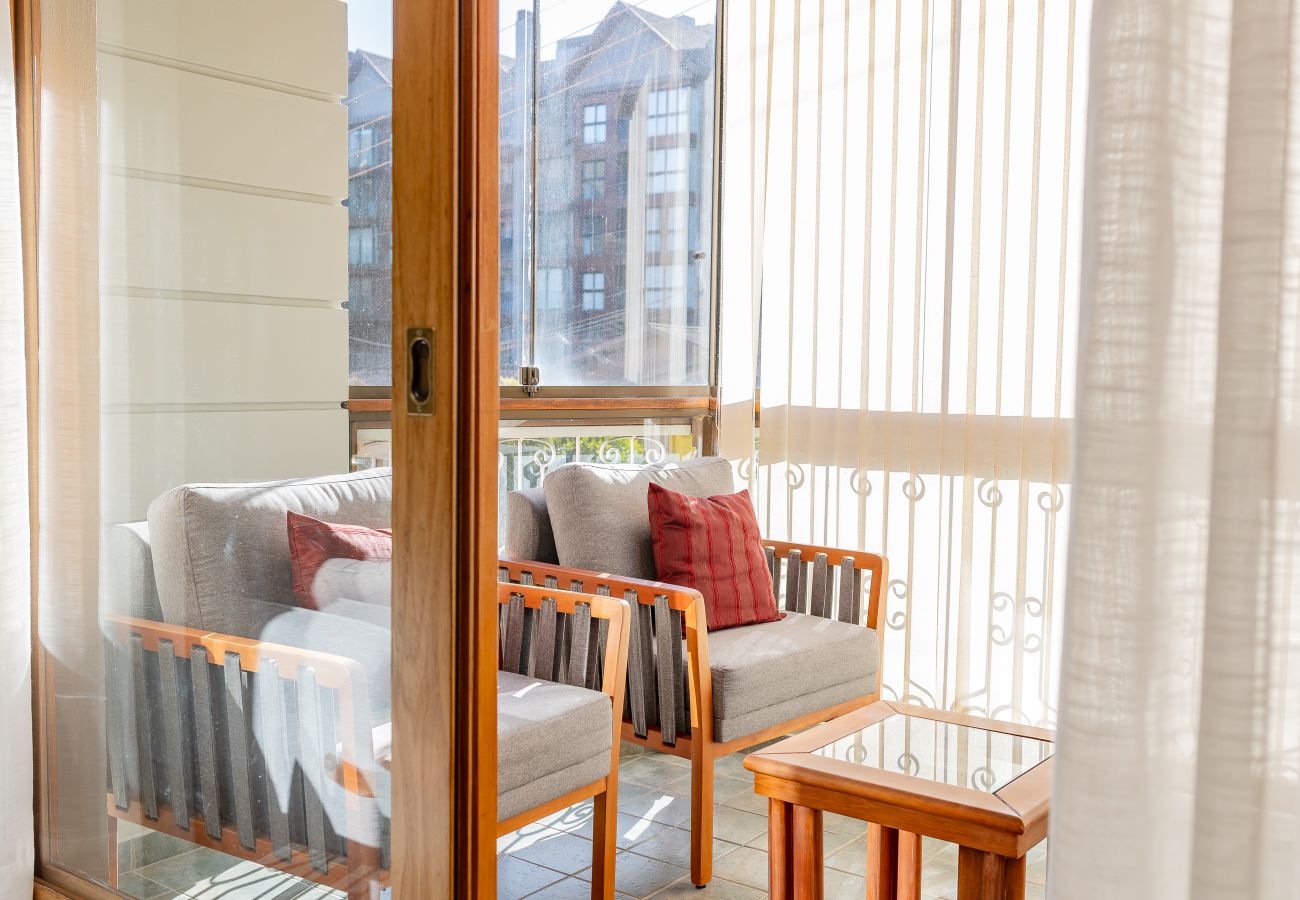 Apartamento em Gramado - NOVO! Dois quartos a 400m da Rua Coberta!