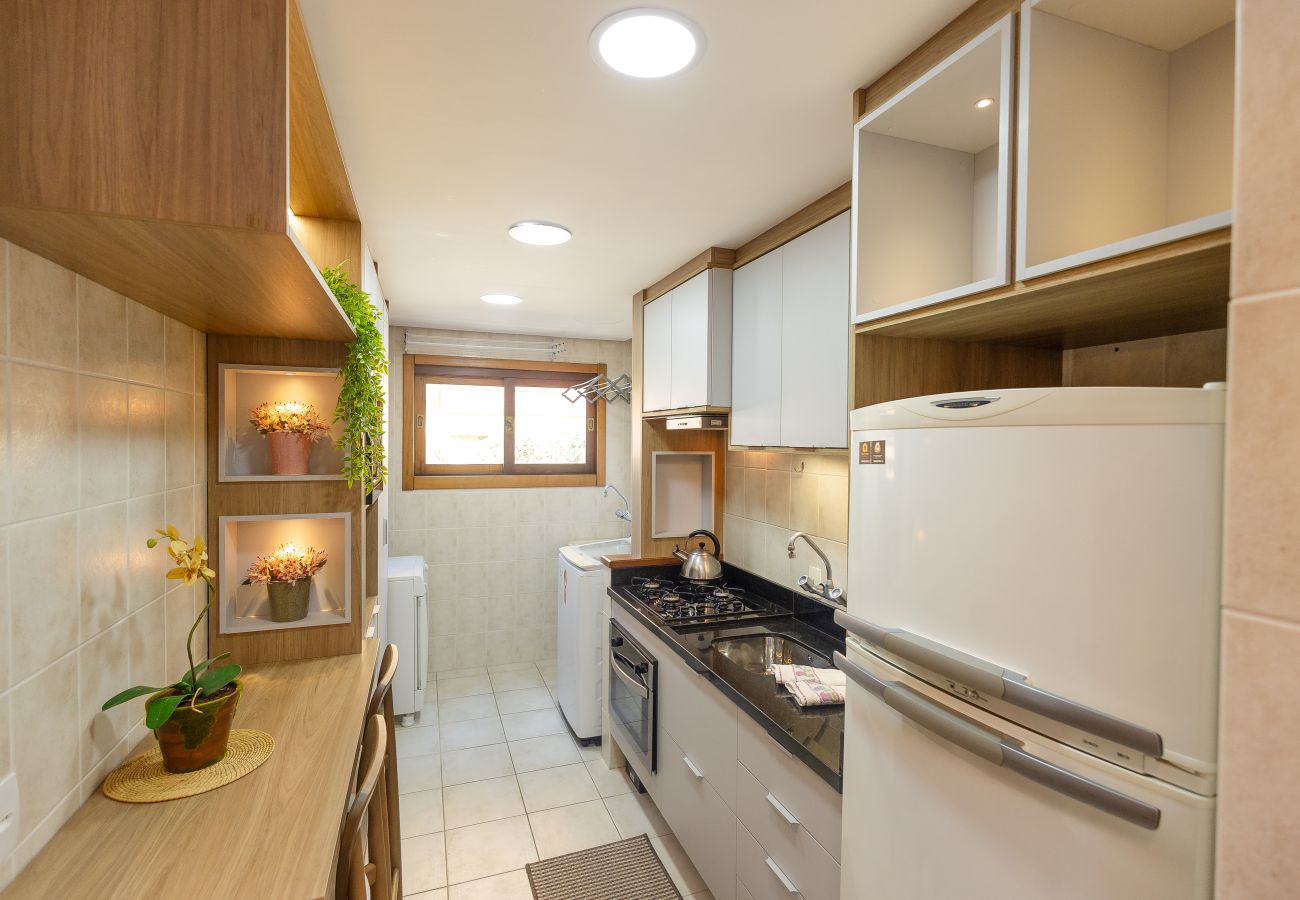 Apartamento em Gramado - NOVO! Dois quartos a 400m da Rua Coberta!