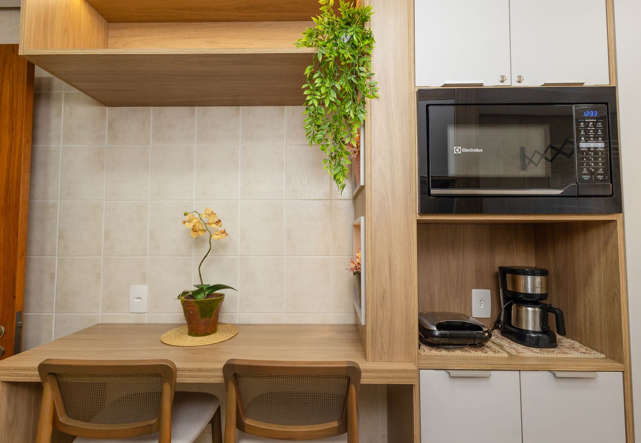 Apartamento em Gramado - NOVO! Dois quartos a 400m da Rua Coberta!