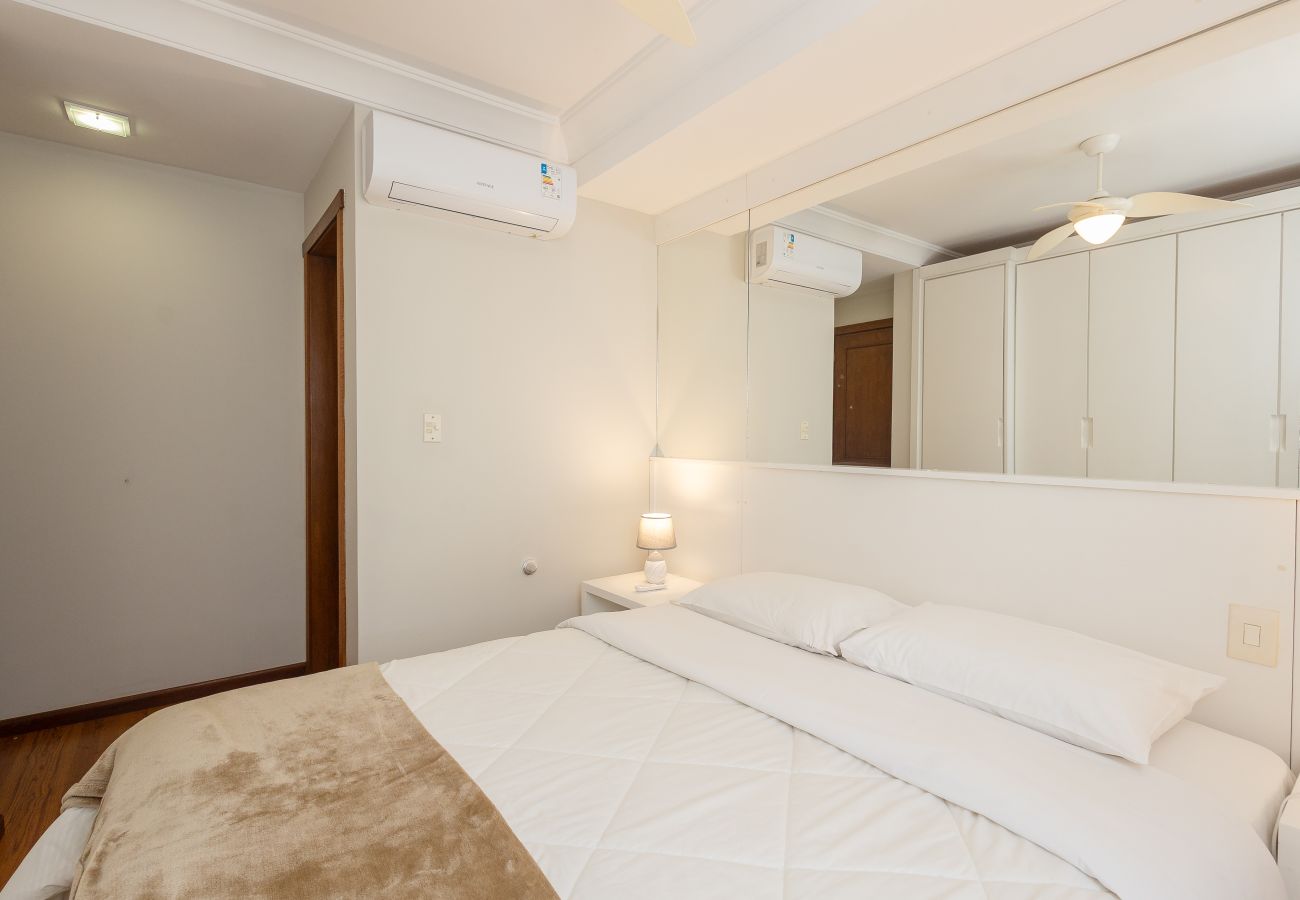 Apartamento em Gramado - Apto acolhedor 3D (1 suíte) a 400m da Rua Coberta!