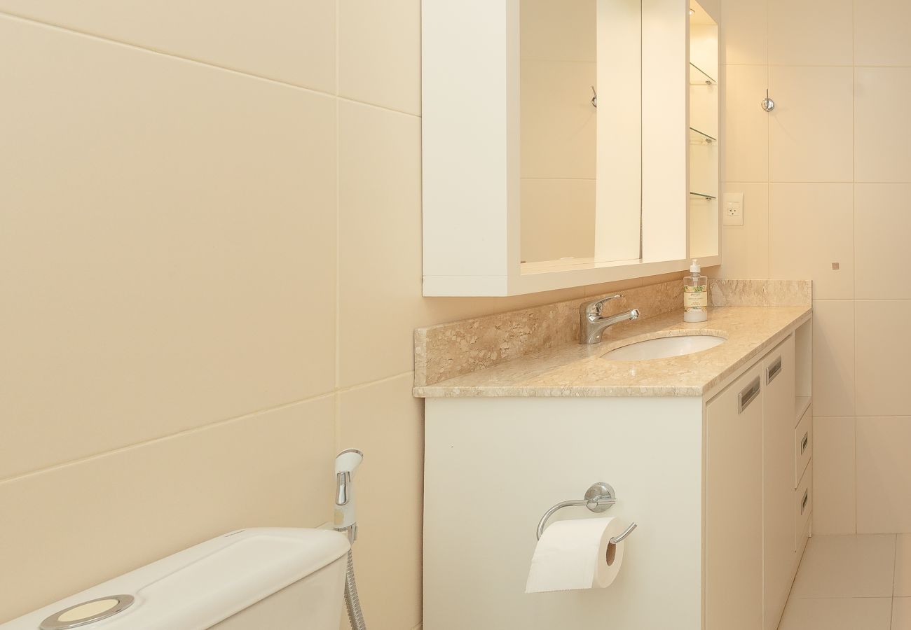 Apartamento em Gramado - Apto acolhedor 3D (1 suíte) a 400m da Rua Coberta!