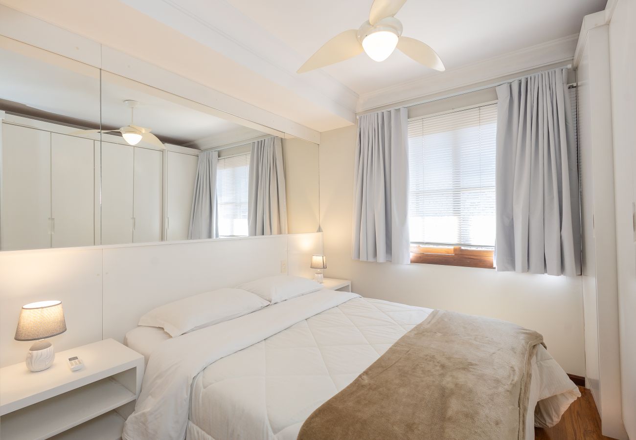 Apartamento em Gramado - Apto acolhedor 3D (1 suíte) a 400m da Rua Coberta!