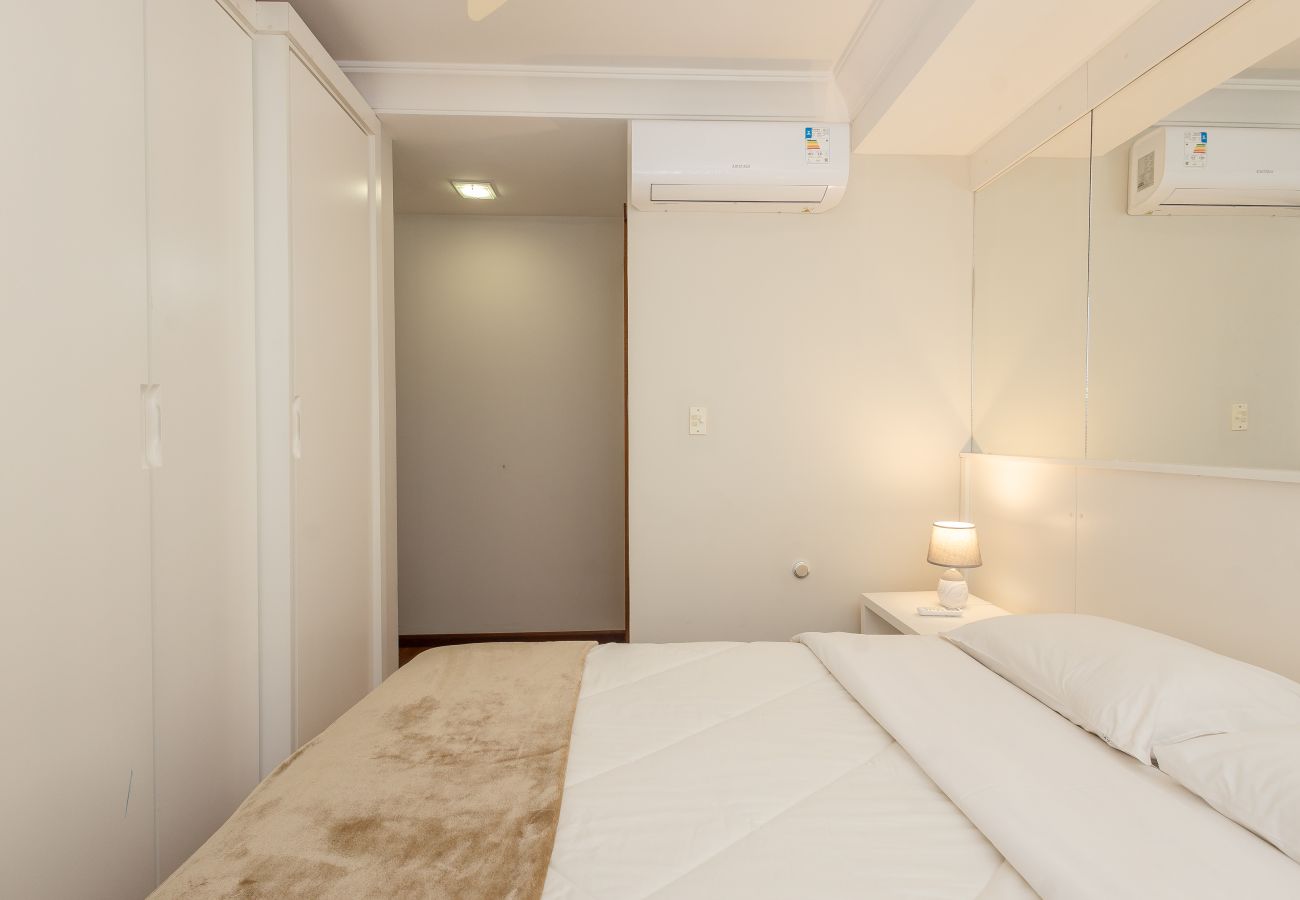 Apartamento em Gramado - Apto acolhedor 3D (1 suíte) a 400m da Rua Coberta!