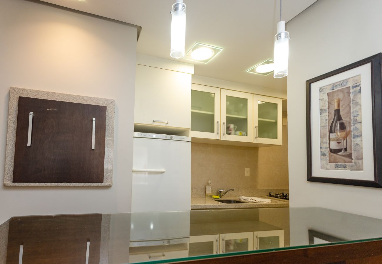 Apartamento em Gramado - Apto acolhedor 3D (1 suíte) a 400m da Rua Coberta!