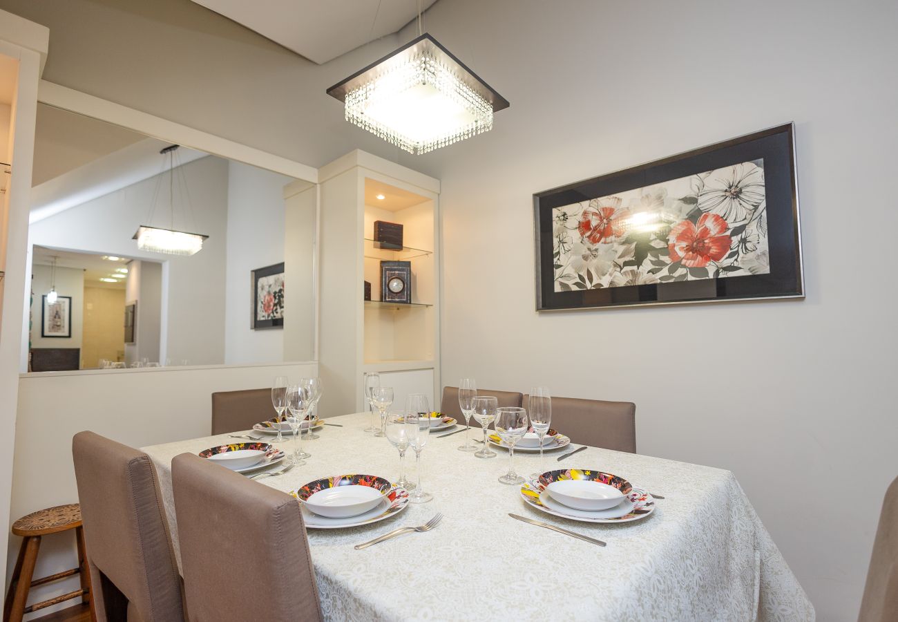 Apartamento em Gramado - Apto acolhedor 3D (1 suíte) a 400m da Rua Coberta!