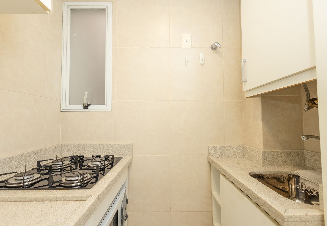 Apartamento em Gramado - Apto acolhedor 3D (1 suíte) a 400m da Rua Coberta!