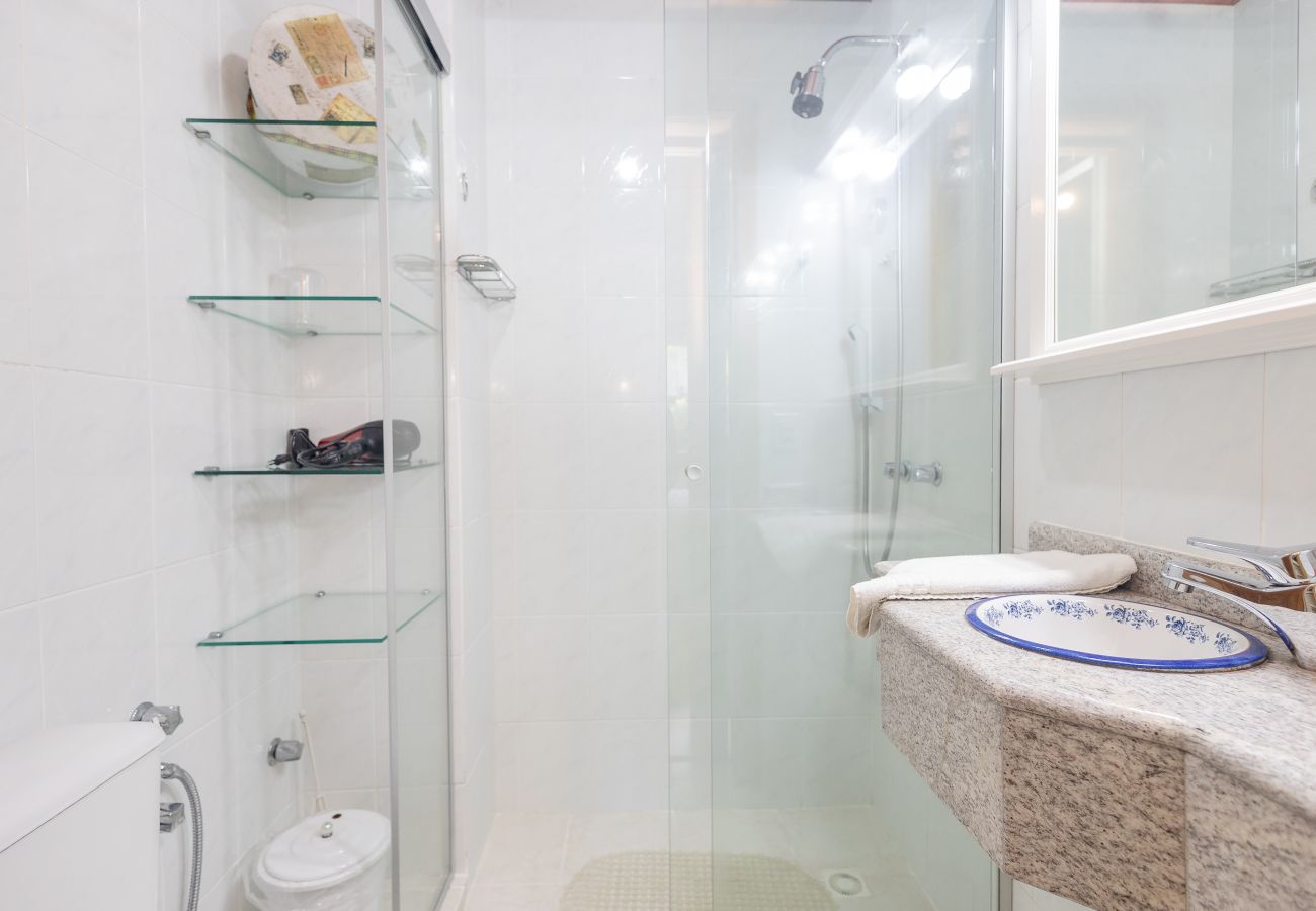 Apartamento em Gramado - Apto aconchegante a 400m da R Coberta