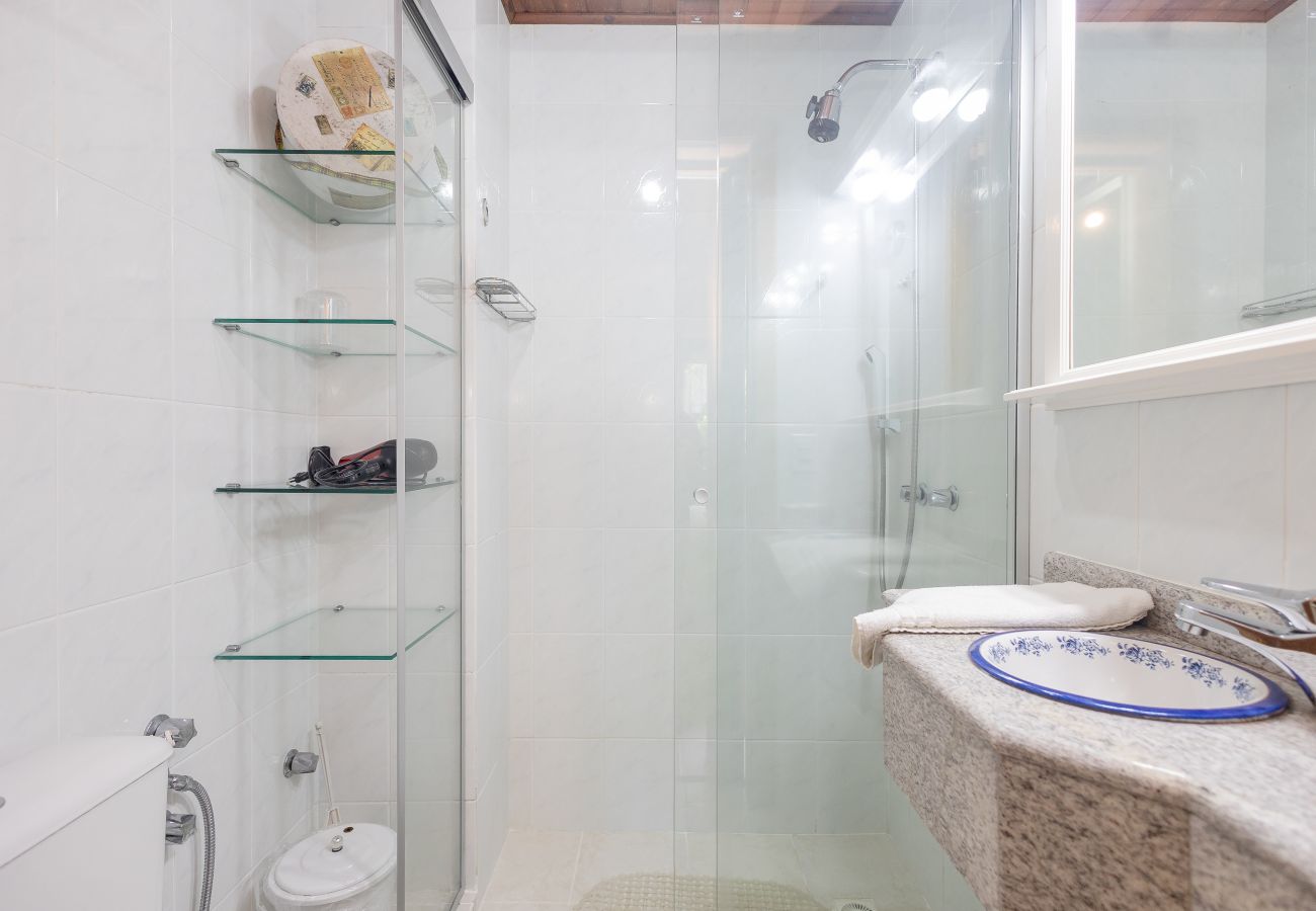 Apartamento em Gramado - Apto aconchegante a 400m da R Coberta