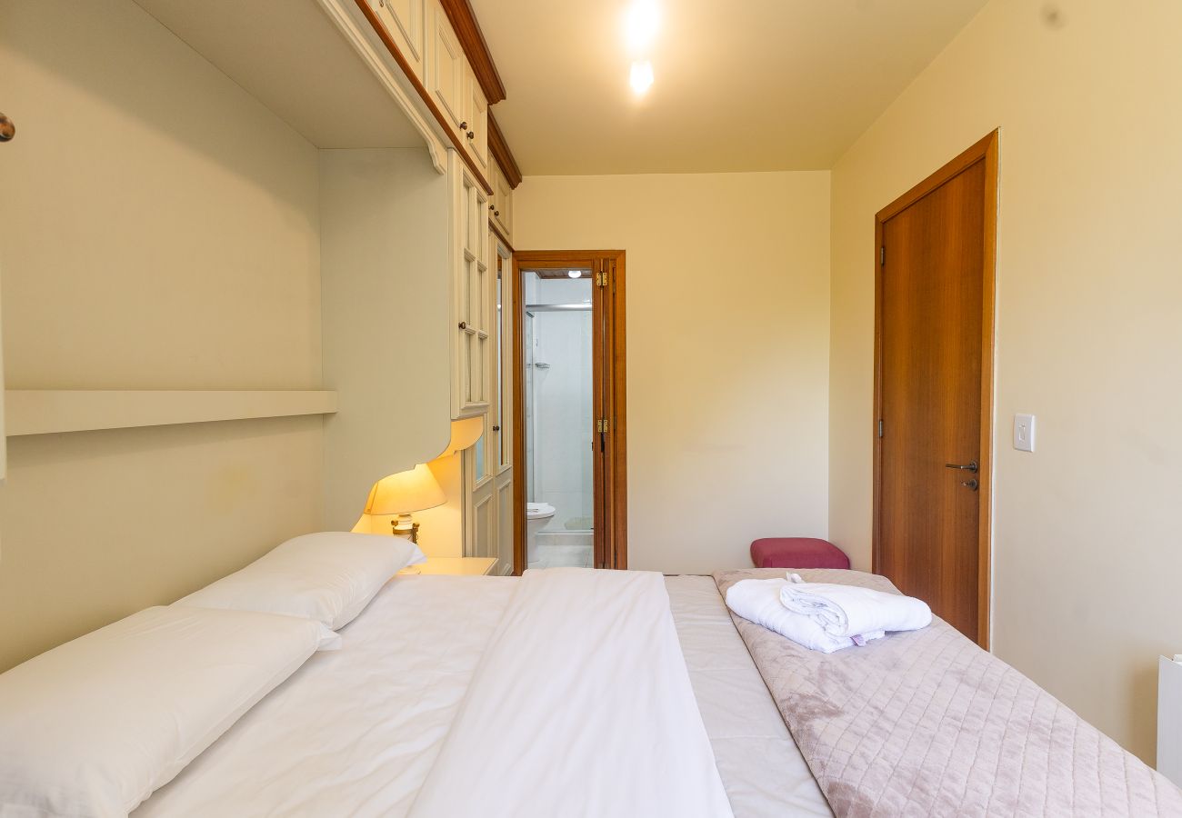 Apartamento em Gramado - Apto aconchegante a 400m da R Coberta