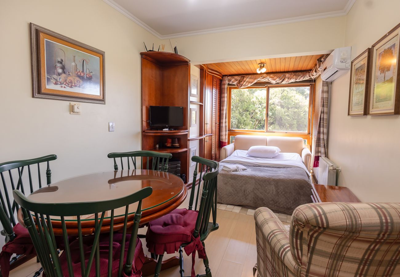 Apartamento em Gramado - Apto aconchegante a 400m da R Coberta