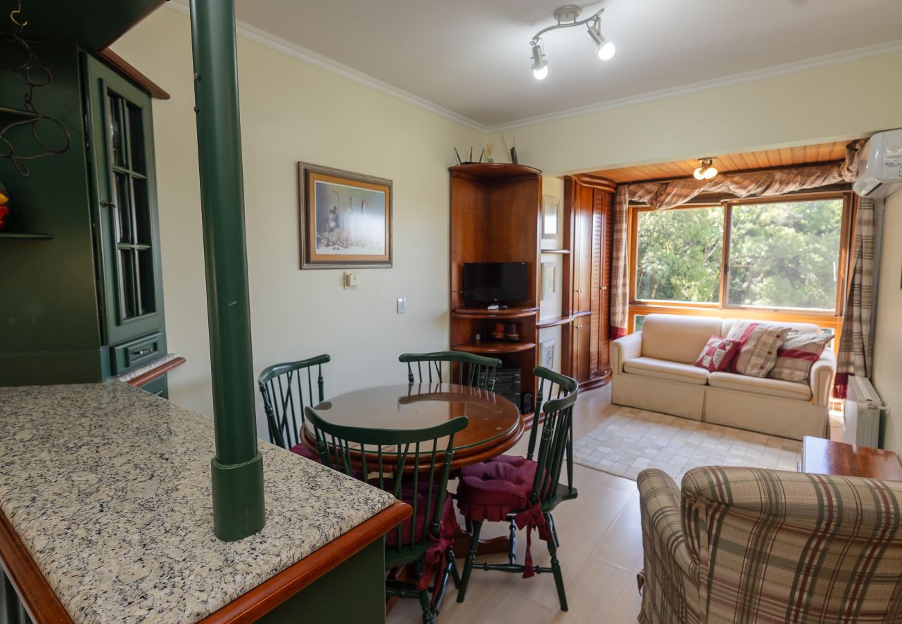 Apartamento em Gramado - Apto aconchegante a 400m da R Coberta