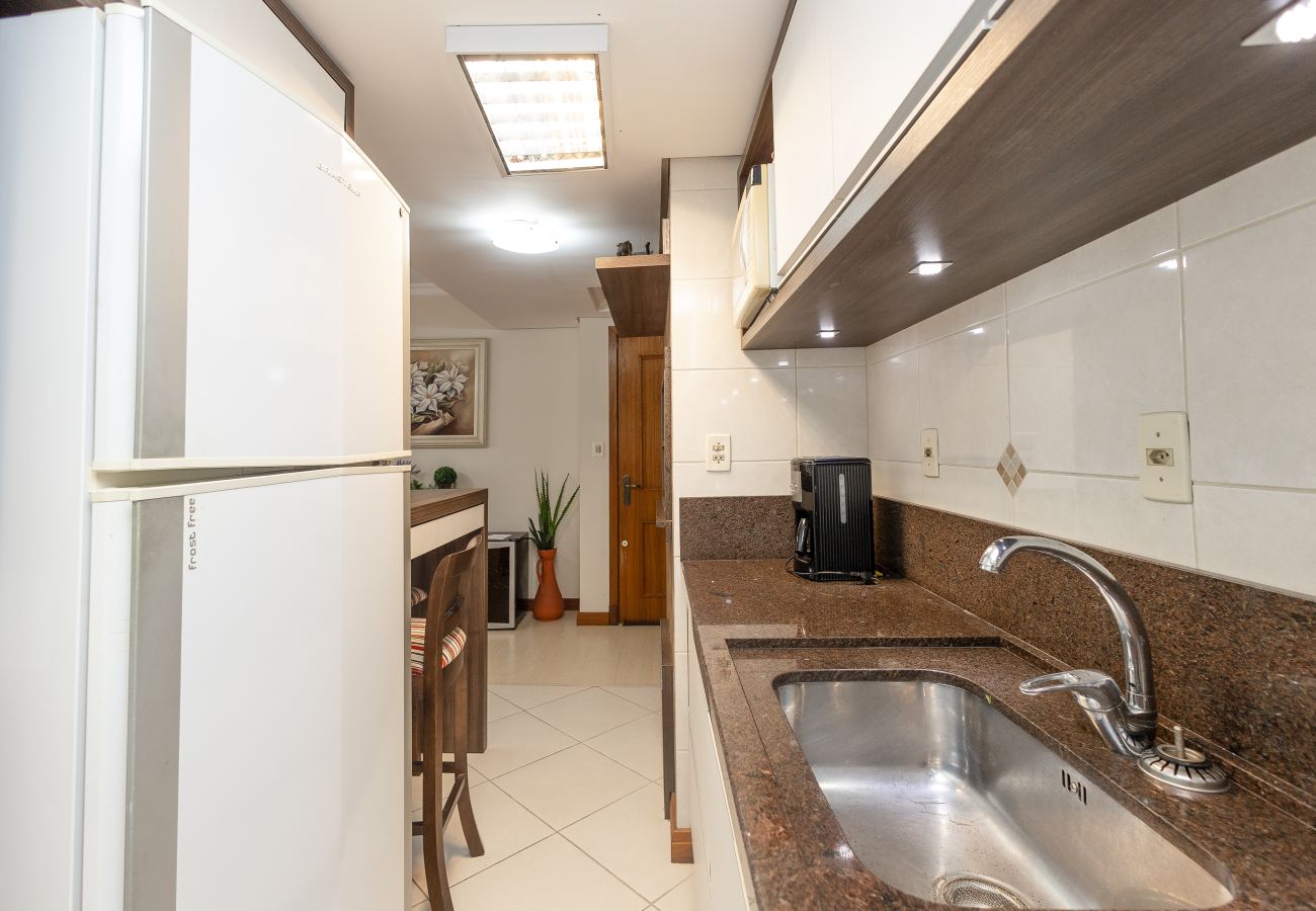 Apartamento em Gramado - Aconchegante apto 2 quartos (1 suíte) junto ao centro!