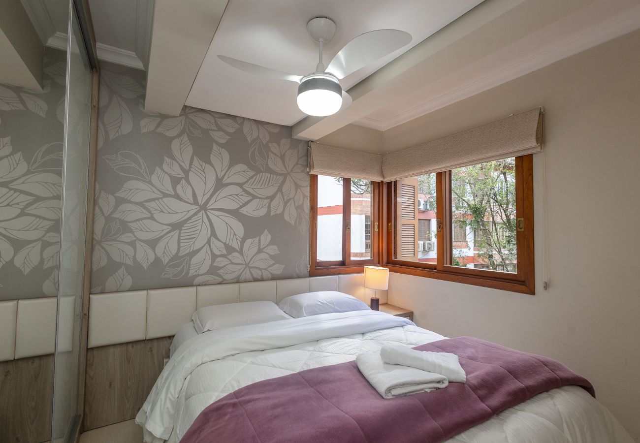 Apartamento em Gramado - Aconchegante apto 2 quartos (1 suíte) junto ao centro!