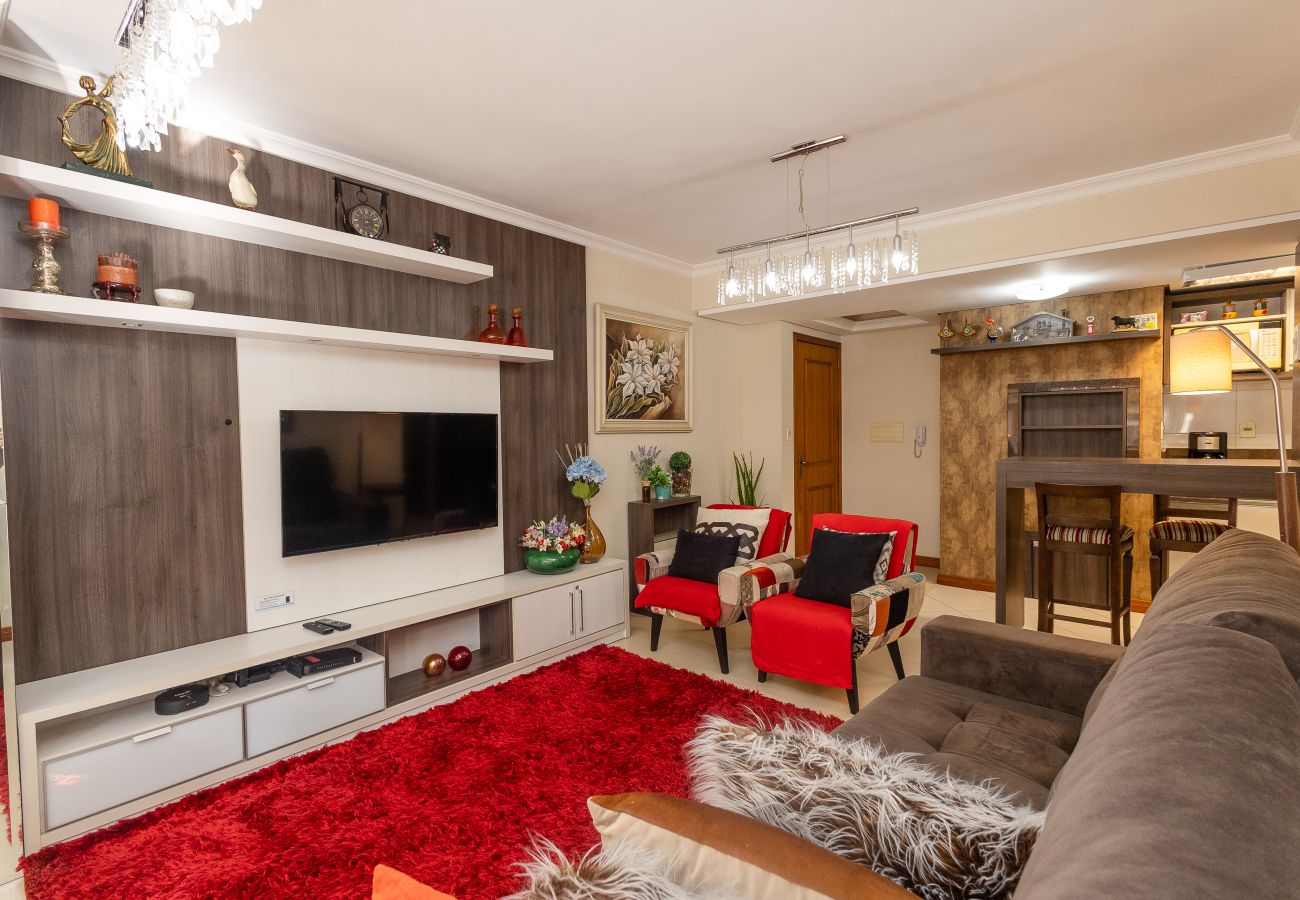 Apartamento em Gramado - Aconchegante apto 2 quartos (1 suíte) junto ao centro!