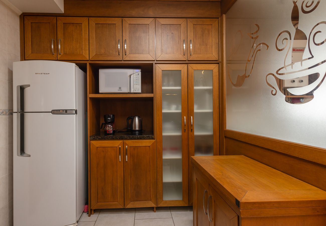 Apartamento em Gramado - Apto iluminado com 4 quartos a 700m da R Coberta!