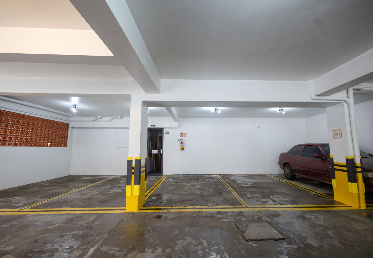 Apartamento em Gramado - Apto iluminado com 4 quartos a 700m da R Coberta!