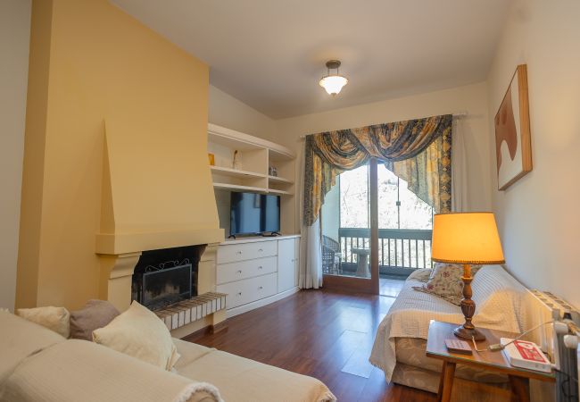 Apartamento em Gramado - Apto no coração de Gramado, a 300m da Rua Coberta 2D