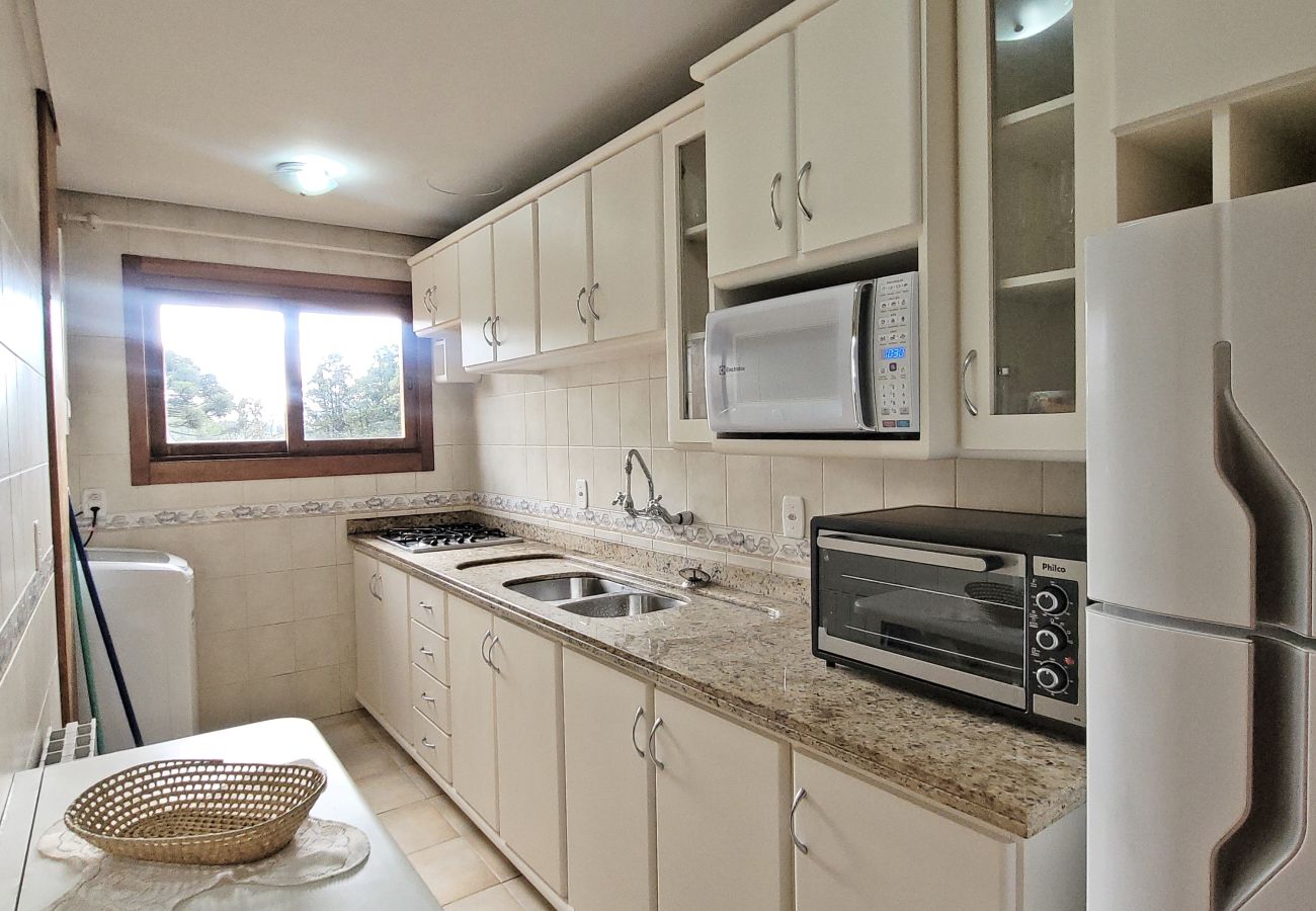 Apartamento em Gramado - Apto no coração de Gramado, a 300m da Rua Coberta 2D