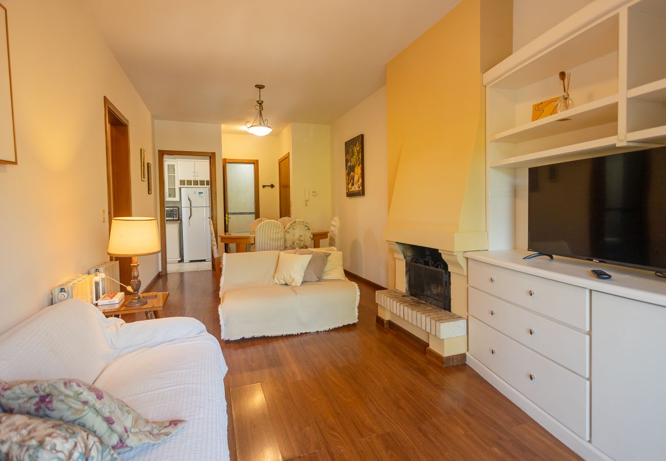 Apartamento em Gramado - Apto no coração de Gramado, a 300m da Rua Coberta 2D