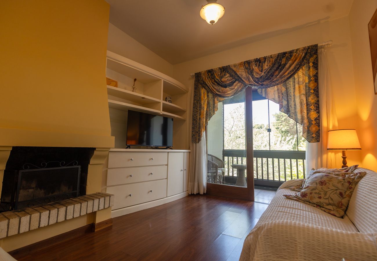 Apartamento em Gramado - Apto no coração de Gramado, a 300m da Rua Coberta 2D