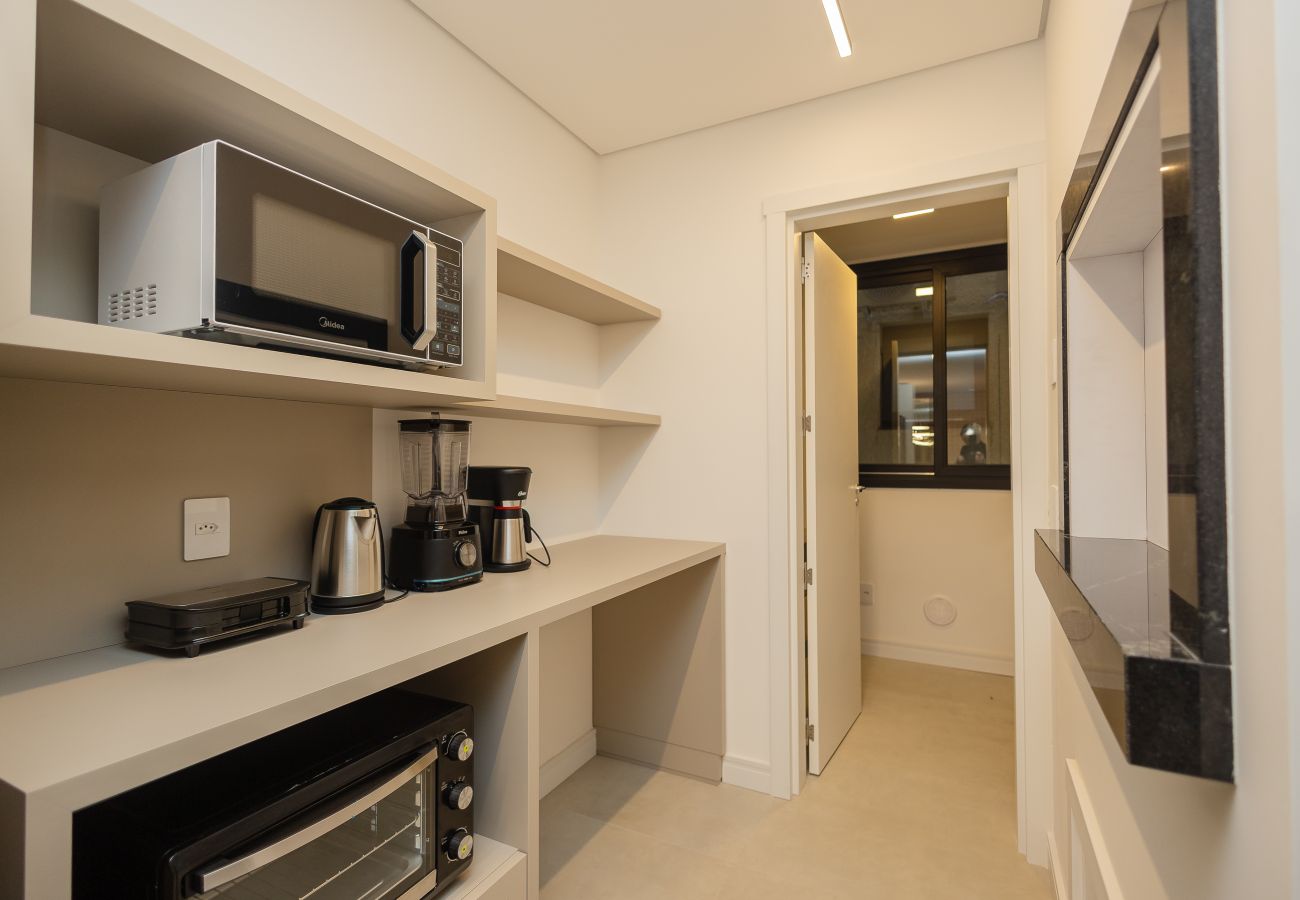 Apartamento em Gramado - NOVO! Apto moderno (2 suítes) a 600m da Rua Coberta!