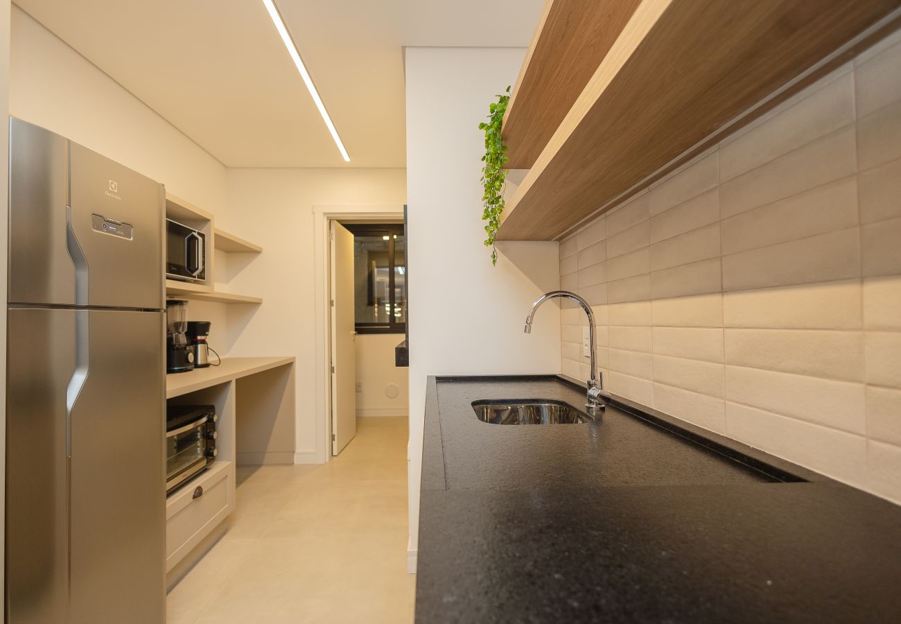 Apartamento em Gramado - NOVO! Apto moderno (2 suítes) a 600m da Rua Coberta!