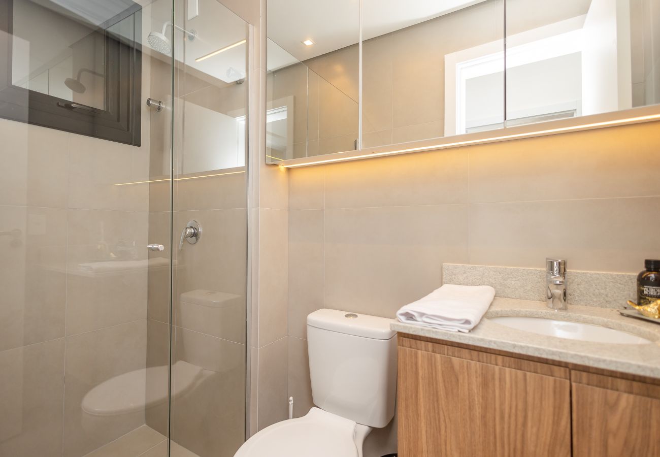 Apartamento em Gramado - NOVO! 2D (1 suite) em frente à Vila Olimpica (Várzea)