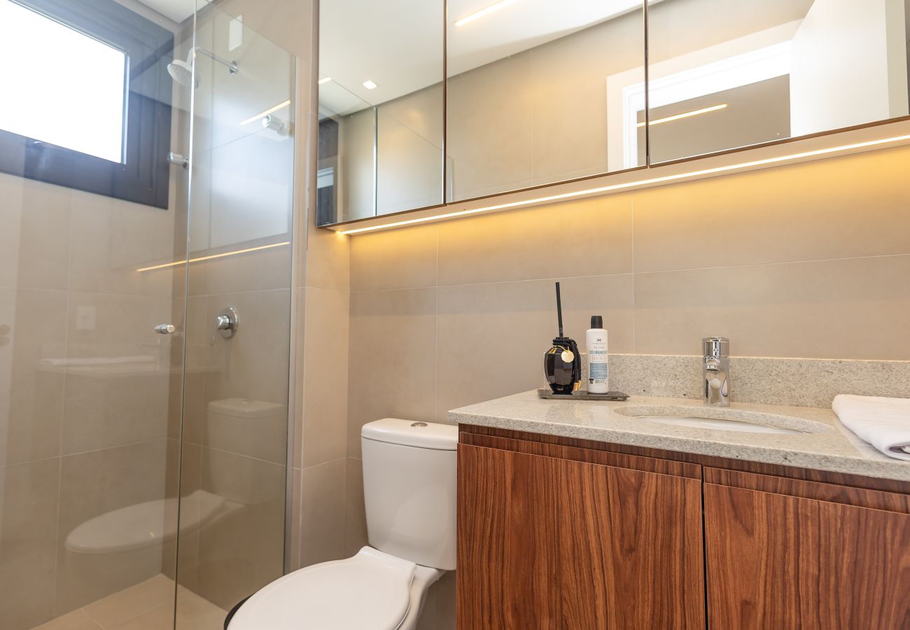 Apartamento em Gramado - NOVO! 2D (1 suite) em frente à Vila Olimpica (Várzea)