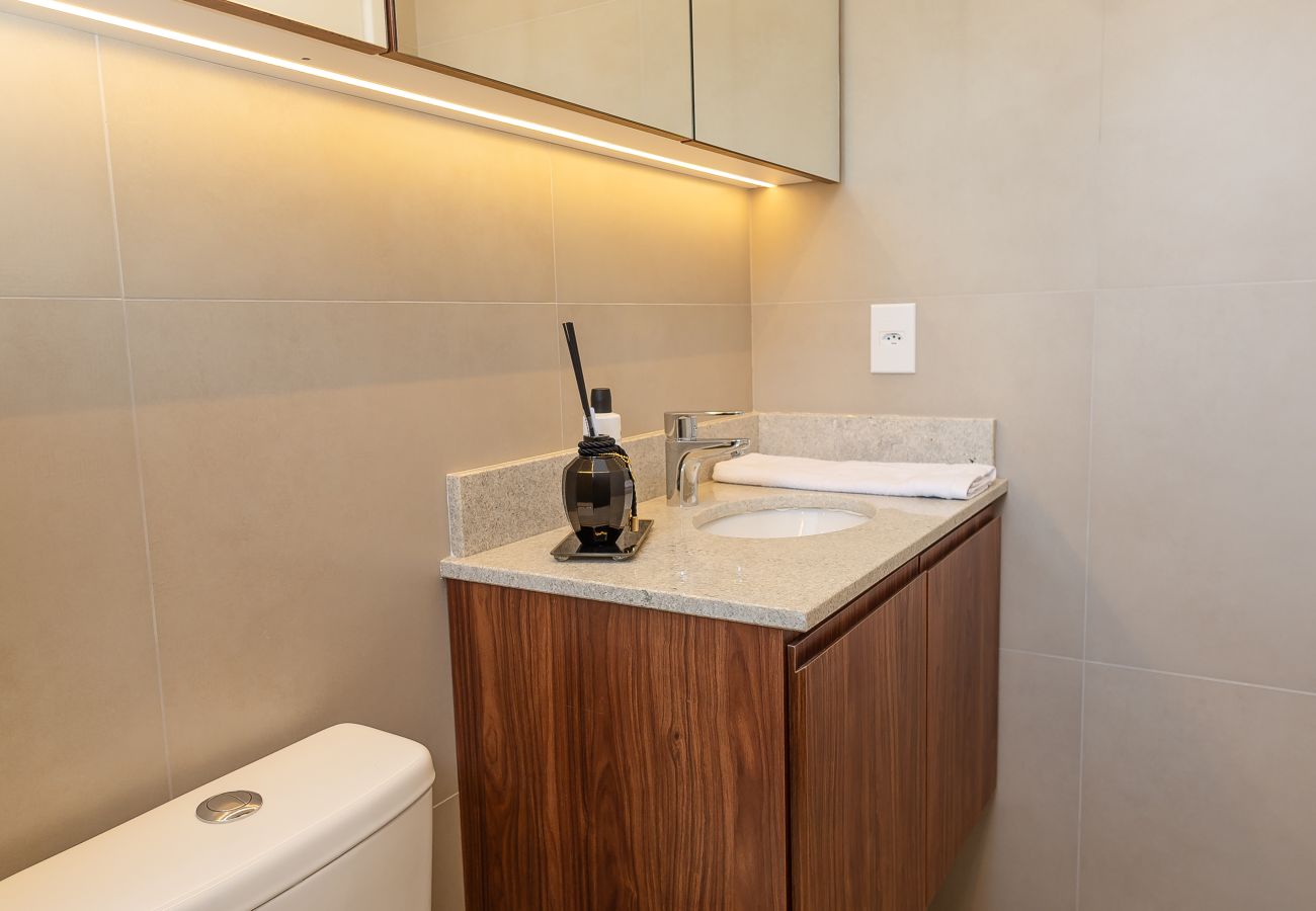 Apartamento em Gramado - NOVO! 2D (1 suite) em frente à Vila Olimpica (Várzea)