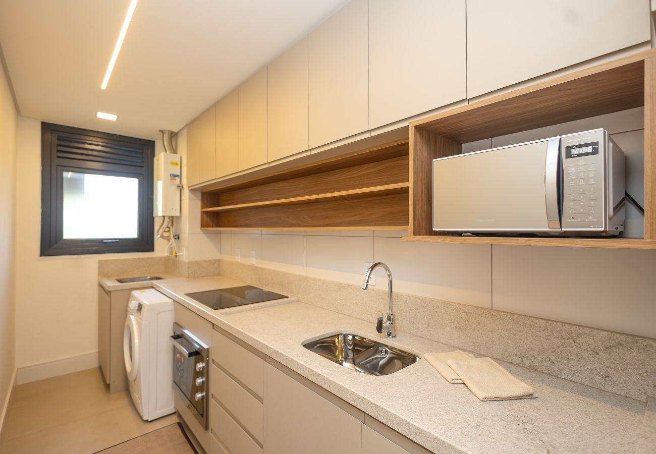 Apartamento em Gramado - NOVO! 2D (1 suite) em frente à Vila Olimpica (Várzea)