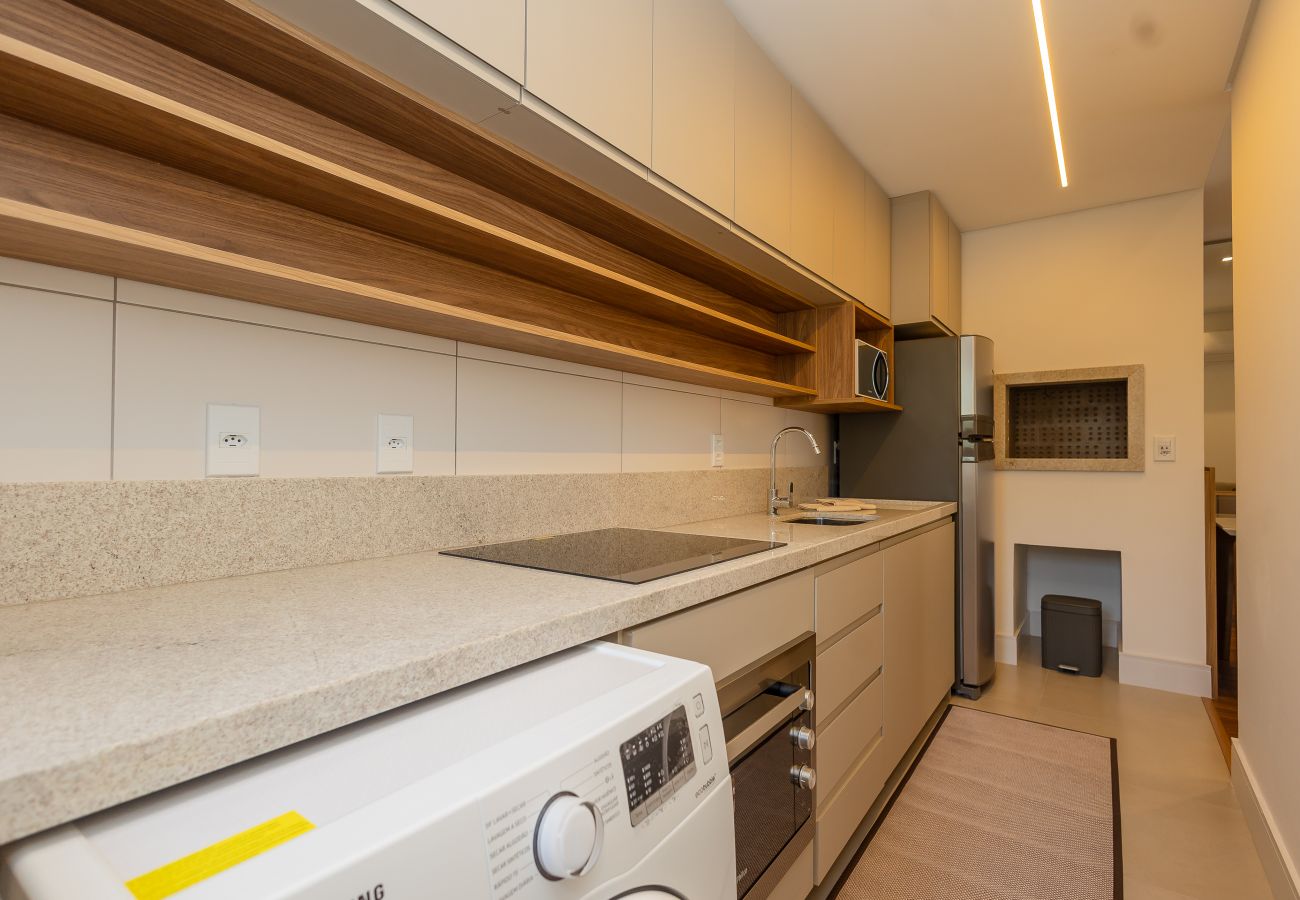 Apartamento em Gramado - NOVO! 2D (1 suite) em frente à Vila Olimpica (Várzea)